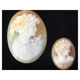 A PAIR OF AUSTRIAN CAMEOS