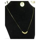 14K GOLD NECKLACE
