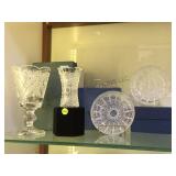 VALASKA BELA CRYSTAL 4 PEICE W/ BOXES