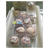 COLLECTION OF AUTOGRAPHED BASEBALLS, ANDRE ETHIER