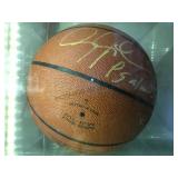 AUTOGRAPHED BASKETBALL IN CASE "PSALM 23-6"