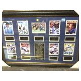 FRAMED FACSIMILE COWBOY LEGENDS COLLAGE,