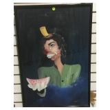 FRAMED OIL ON CANVAS BY MANRICO