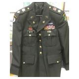 US ARMY AIRBORNE MILITARY DECORATED JACKET