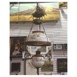BROTHEL/SALOON CHANDELIER LANTERN WITH PRISMS
