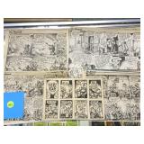 COLLECTION OF 1976 FUNNY PAGE CUT OUTS MR NATURAL