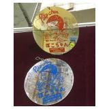 POKO-CHAN MIRRORED LAVATORY SIGNS