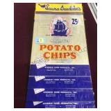 "NOS" VINTAGE MAYFLOWER POTATOE CHIP BAG
