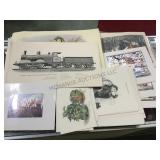 LARGE LOT OF PRINTS - FOIL, WILDLIFE, FLORAL &MORE