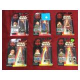 LOT OF 6 STAR WARS EPISODE 1 FIGURES NEW IN BOX