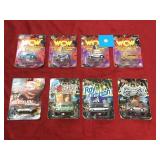 LOT OF 8 COMMEMORATIVE CARS NEW IN BOXES