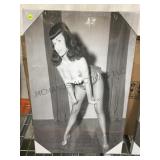 BETTIE PAGE CANVAS PRINTS NOS 6XMONEY