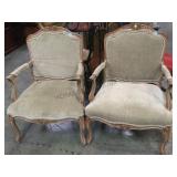 PAIR OF BASSETT FURNITURE CO. ARM CHAIRS
