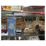 2ND SHELF GLASSWARE, ELECTRONICS, CAMERA & MORE