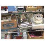 3RD SHELF DISHES - ROYAL NORFOLK, DOUBLE CHAFFER