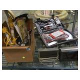 BOTTOM SHELF TOOLS, ROADSIDE KIT, LIGHTS & MORE