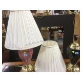 PAIR OF TABLE LAMPS WITH SHADES