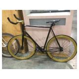 STATE BICYCLE CO. BLACK AND GOLD RACING BIKE