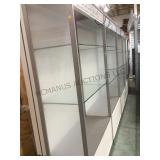 5 SECTION LIGHTED DISPLAY CASE SECTION
