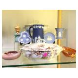 ASSORT. OF LIMOGES, WEDGEWOOD & GOEBEL