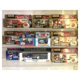 COLL. OF DIECAST CARS & TRUCKS W/ DISPLAY CASE
