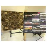 PRINT ARTIST SIGNED & SIGNED ROCK/ROLL PLAQUE