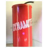 PLASTIC TNT CONTAINER FULL OF MATCHES