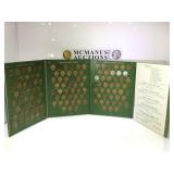 COMPLETE ALBUM OF LINCOLN CENTS NCLUDING 1909-S