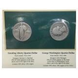 1930 STANDING LIBERTY & 1932 WASHINGTON QUARTER
