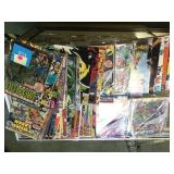 2 STACKS OF VINTAGE CARTOONS, 1969 DC, MARVEL