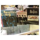 3 BEATLES BOOKS, BEATLES DIARY, BEATES ANTHOLOGY