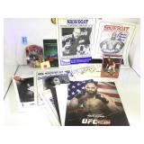 LOT OF AUTOGRAPHED SPORTS PHOTOS & MORE