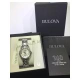 BULOVA STAINLESS STEEL LADIES WRIST WATCH