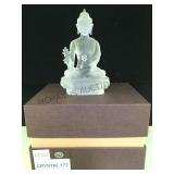 CRYSTAL BRAHMA FIGURE, EAST INDIAN GOD