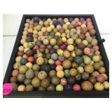 CIRCA 1800 CLAY MARBLES