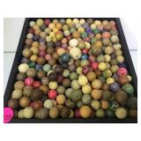 CIRCA 1800 CLAY MARBLES