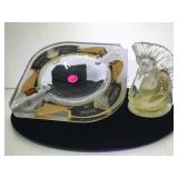 MURANO CHIEF & INDIAN TABAC INDIAN HEAD ASHTRAY