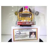 AUTOGRAPHED JOE THEISMANN  MINI HELMET W/ COA
