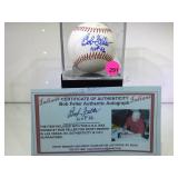 BOB FELLER AUTOGRAPHED BASEBALL W / COA