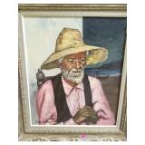 OIL ON CANVAS , ARTIST SIGNED JUAN VALERA MONTORO