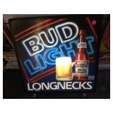 LIGHT-UP BUDLIGHT ADVERTISING SIGN