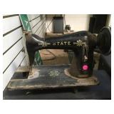 STATE SEWING MACHINE CO. MADE IN DEMOCRATIC JAPAN