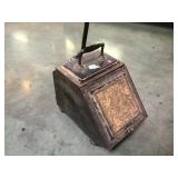 ANTIQUE ASH BUCKET W / SHOVEL