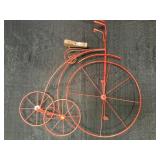 PENNY FARTHING WALL HANGING, 1981 ARTIST SIGNED