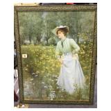 FAMOUS RECREATION OF THE LADY IN THE FIELD