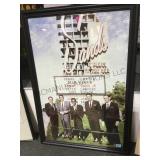 FRAMED RAT PACK AT THE SANDS POSTER