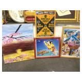 LOT OF 4  MOVIE ADVERTISEMENTS & MORE