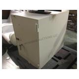 LARGE FLOOR SAFE W / SHELVES, NO LOCK, OPEN
