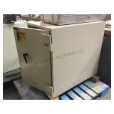 LARGE FLOOR SAFE W/ SHELVES ,NO LOCK , OPEN