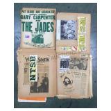 LOT OF VINTAGE CONCERT POSTERS & MORE